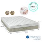 Colchão Casal Queen de Molas Ensacadas Sankonfort Strong 158x198x32 - Linha Resistente Firme (Até 150kg por pessoa)