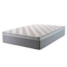 Colchão Casal Queen Molas Ensacadas Ômega 158x198x32cm Cinza/Branco Hellen - Suporta até 110kg por Pessoa