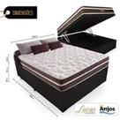 colchao casal royal molas ensacadas + box bau casal