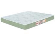 Colchão Casal Sleep Max Espuma D33 128x188x18cm Branco/Verde - Castor