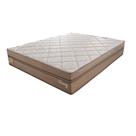 Colchão Casal Toronto Molas Ensacadas (28x138x188) Creme e Marrom Colchão Casal Toronto Molas Ensacadas (28x138x188) Creme e Marrom