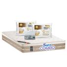 Colchão Castor Premium Tecnopedic OneFace QueenSize 158x198x30cm - Super combo feito pra você!