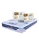 Colchão Castor Silver Star Tecnopedic Double Face Casal 138x188x34cm - Super combo feito pra você! Colchão Castor Silver Star Tecnopedic Double Face Casal 138x188x34cm - Super combo feito pra você!