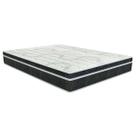 Colchão Colchão Viúva Molas Bonnel Venezia Black Euro Pillow (Colchão Viúva - 1,08x1,98x0,24 - Sem Cama Box) - Orthoflex