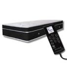 Colchão Com Controle Massagem Solteiro 0,88x1,88 cor Preto ALLMAG