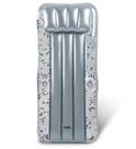 Colchão de ar com espreguiçadeira de piscina inflável POZA Large Silver
