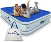Colchão de ar EnerPlex Queen com bomba embutida de 40 cm de casal