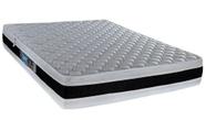 Colchão de Espuma Castor Dupla Face D45 Black e White 158x198x27cm