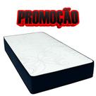 Colchão de Espuma D28 Solteiro Firme 188x88x17cm Para Coluna Firme e Resistente Melhor Preço Custo.