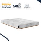 Colchão de Espuma D33 Enrolado Sonno Full Umaflex Casal 138 cm