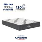 Colchão de Espuma D33 One Face Ortobom Airtech 100 Casal 138 cm Colchão de Espuma D33 One Face Ortobom Airtech 100 Casal 138 cm