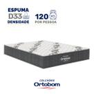 Colchão de Espuma D33 One Face Ortobom Airtech 100 Casal 138cm Colchão de Espuma D33 One Face Ortobom Airtech 100 Casal 138cm