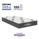 Colchão de Espuma D33 One Face Ortobom Airtech 100 Solteiro 88
