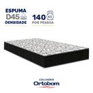 Colchão de Espuma D45 Ortobom Airtech 150 D45 Solteiro 78 cm