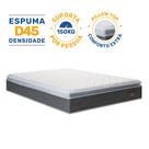 Colchão de Espuma D45 Pillow Top Fort Comfort Casal 138cm