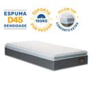 Colchão de Espuma D45 Pillow Top Fort Comfort Solteiro 88 cm