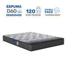 Colchão de Espuma D60 Double Face Guarda Costas Comfort Force Probel Queen 158 cm