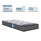 Colchão de Espuma D60 Double Face Guarda Costas Comfort Force Probel Solteiro 88 cm Colchão de Espuma D60 Double Face Guarda Costas Comfort Force Probel Solteiro 88 cm