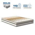 Colchão de Molas Ensacadas Double Face Pillow Euro Alfa Probel Casal 138 cm