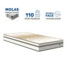 Colchão de Molas Ensacadas Double Face Pillow Euro Alfa Probel Solteiro 88 cm