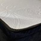Colchão De Solteiro,Cinza em Espuma D28,Dupla Face ,Pode ser Utilizado dos Dois Lados , Bordado,Envio Imediato.