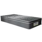 Colchão de solteiro Gazin Perola Negra em molas pocket ensacadas individualmente com espuma D33 altura de 32 cm largura de 88 cm Preto