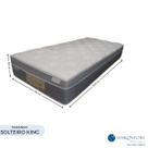 Colchão de Solteiro King Molas Ensacadas Confortável Sankonfort Sleep Fresh - 96x203x30
