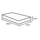 Colchão do Bebê D18 Baby Light Saúde Infantil - 70x130x10 - Ortobom