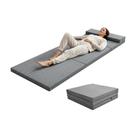 Colchão dobrável portátil de espuma viscoelástica para piso 180 x 60 x 5 cm