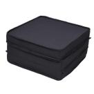 Colchão Dobrável Solteiro Sofá Puff Colchonete Multiuso Promoção 3 EM 1 PRETO