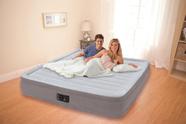 Colchão Elevado Intex Dura Beam Casal Veludo Conforto com bomba elétrica embutida 110v - codigo 67767BR