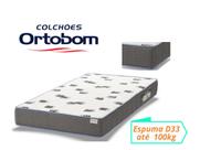 Colchão Espuma D33 Solteiro Ortobom Light 78x188x14 (Largura menor)
