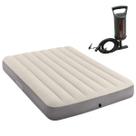 Colchão full dura-beam casal intex conforto luxo + bomba