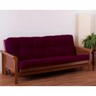 Colchão Futon Blazing Needles Renewal 5" Full Burgundy