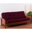 Colchão Futon Blazing Needles Renewal 7" Full Burgundy