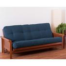 Colchão Futon Blazing Needles Renewal 8" Full Indigo