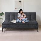 Colchão Futon JUIKURY 20 cm de Espessura, Tamanho Casal, Veludo Cotelê Colchão Futon JUIKURY 20 cm de Espessura, Tamanho Casal, Veludo Cotelê