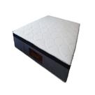 Colchao Glamour 108X198X30 cm Eps Molas Ensacadas Eurotop Tampo Em Malha Ortolar