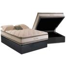 Colchão Herval Big Class DF+Baú Camurça Gray 138x188 Colchão Herval Big Class DF+Baú Camurça Gray 138x188