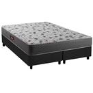 Colchão Herval Espuma Black 25 DF+Box Gray 158x198 Colchão Herval Espuma Black 25 DF+Box Gray 158x198