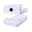 Colchão Inflável Automático Branco P/ Praia, Piscina, Camping