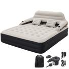 Colchão Inflável DIMAR GARDEN King Size 203x183x38cm 110V-220V Colchão Inflável DIMAR GARDEN King Size 203x183x38cm 110V-220V