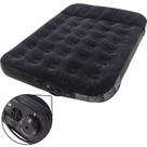 Colchão Inflável Elétrico Queen Size 191 x 137 x 22 CM Preto BELFIX