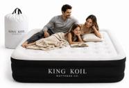 Colchão Inflável King Koil Queen 33 cm com Bomba Rápida 120V Colchão Inflável King Koil Queen 33 cm com Bomba Rápida 120V