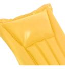 Colchão Inflável Praia Piscina 183x69cm Beach Mattress amarelo cby18369a