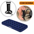 Colchão Inflável Solteiro Bestway Bomba De Ar Bestway Manual Com 3 Bicos Adaptadores