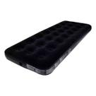 Colchão Inflável Solteiro Deluxe Confort Preto 1,91m x 73cm x 22cm Suporta 150kg Kit Reparo - Bel
