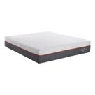 Colchão King Bed In A Box Enjoy Smartmax 193x203cm Espuma Mista Inducol Cr449e Branco/cinza Branco/cinza