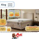 Colchão King Castor Molas Tecnopedic Premium com Base Bipartida 193x203x70 Conjunto Linha Alta Firme Colchão King Castor Molas Tecnopedic Premium com Base Bipartida 193x203x70 Conjunto Linha Alta Firme