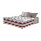Colchão King de Molas Ensacadas D33 com Pillow TOP Cama inBox Select 193x203x32 Vermelho Colchão King de Molas Ensacadas D33 com Pillow TOP Cama inBox Select 193x203x32 Vermelho